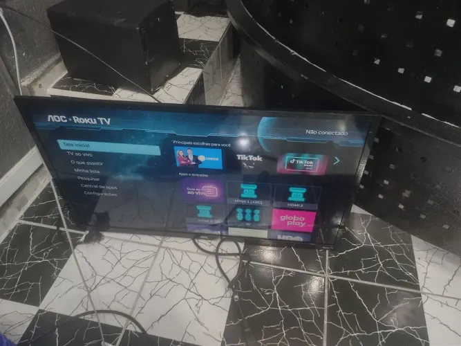 Vendo Smartv AOC Roku 32 polegadas top de linha em estado de nova R$ 750,00