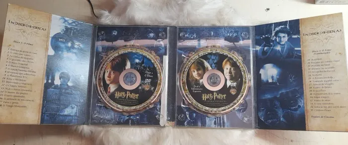 Dvd box duplo Harry Potter e a Pedra Filosofal