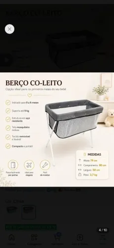Berço portátil 