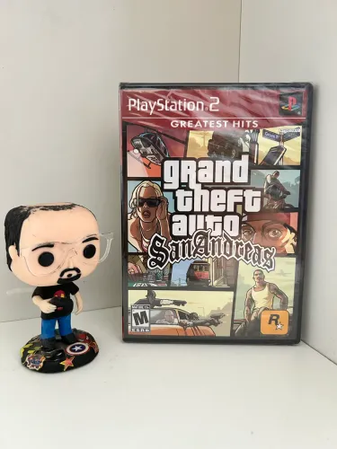 GTA San Andreas PS2 Lacrado.