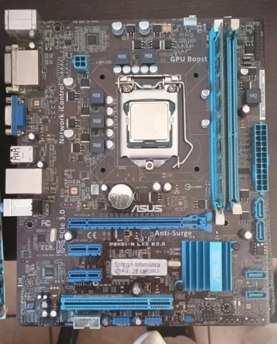 02 Kits de Placa Mãe BioSatr e Asus - LGA1150 e LGA1155