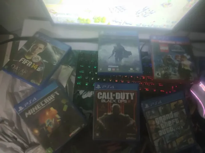 6 jogos de ps4