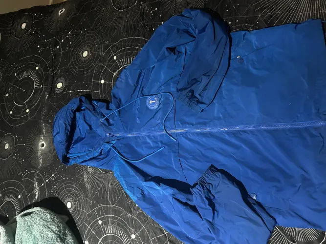 Trapstar Irongate T Windbreaker - Dazzling Blue Medium
