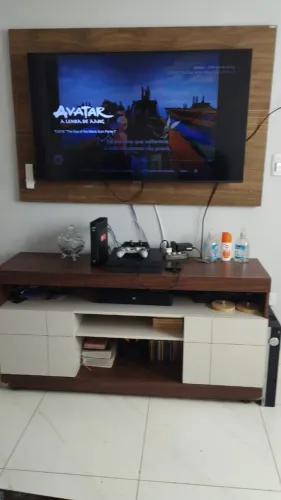 Rack com painel para TV até 50 polegadas 