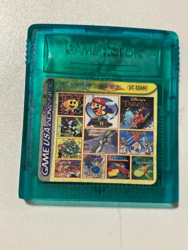 Cartucho multijogos GBC/GBA. Envio OLX PAY