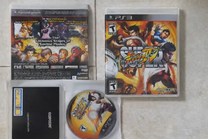 super street fighter iv - playstation 3- original midia com manuais