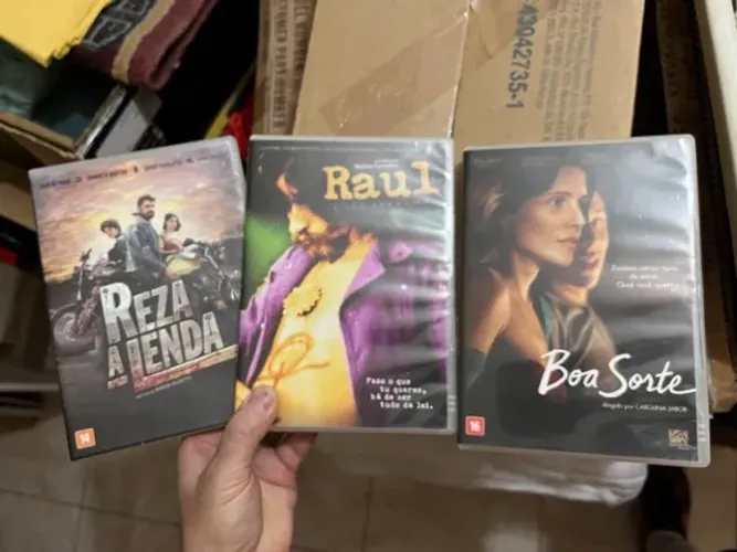 3 filmes Reza a Lenda - Raul - Boa Sorte dvd nacional original