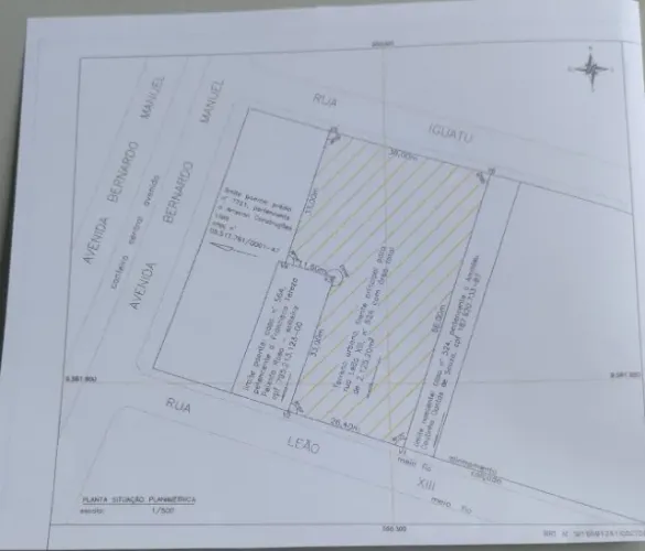 UMA PECHINCHA TERRENO COM 2.154,20M2, NA SERRINHA DUAS FRENTE