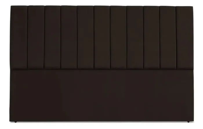 Cabeceira Estofada Cama Box King Size 195 Cm Dália No Suede
