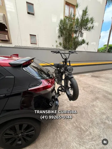 Suporte Bike para Bicicleta Eletrica Transbike para Engate - Pronta Entrega Curitiba