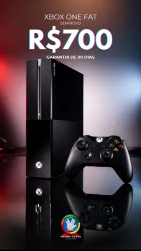 XBOX ONE FAT 500GB COM GARANTIA