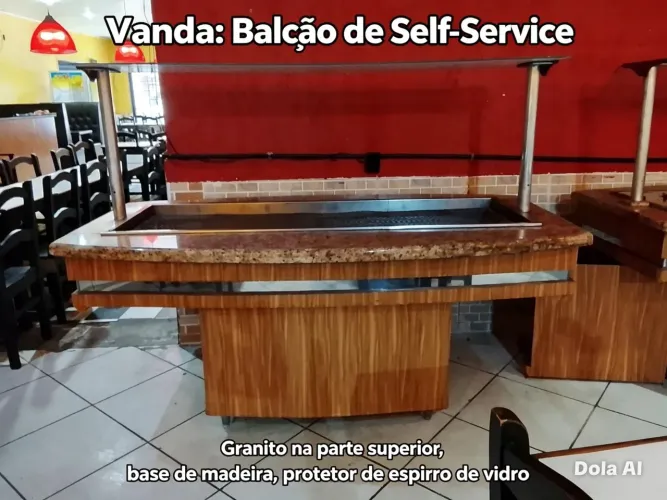 Balção de selfservice 
