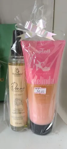 Kits Bodysplashs + hidratantes R$50,00 cada