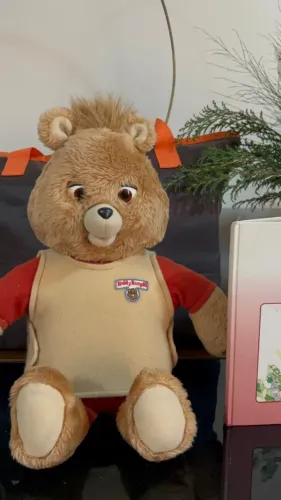 Teddy Ruxpin - Funcionando! Com livro é cartucho A Aeronave
