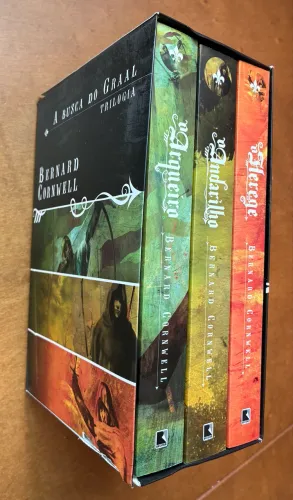 Box A Busca do Graal - Bernard Cornwell (3 livros)