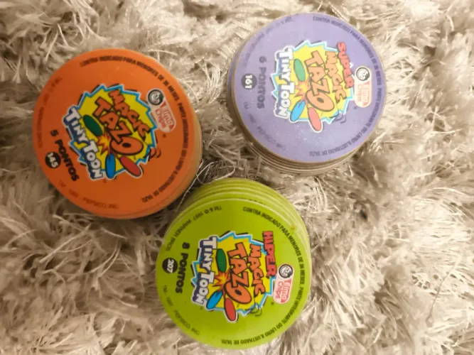 Tazos Tiny Toons Elmas Chips Anos 90 Original