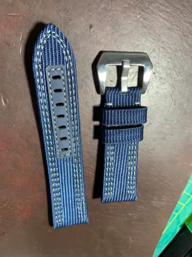 PULSEIRA PARA RELOGIO DE LUXO 24mm (RARA) SOFISTICADA (UBOAT, PANERAI....) 