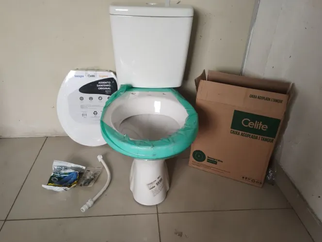 Vaso Celite Novo Branco