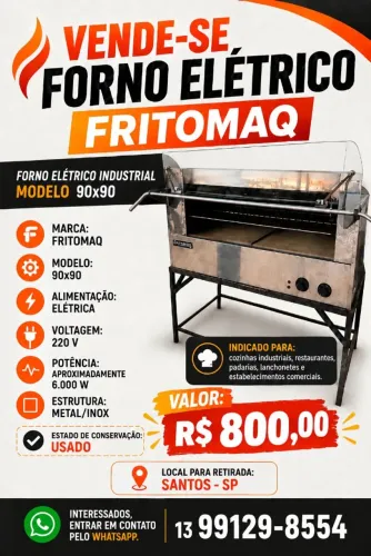 Forno Industrial Elétrico