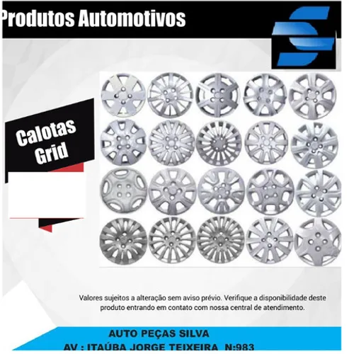 Promoção Jogo de calota Aro 13 e 14 vsbak jmpit