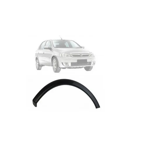 Moldura Paralama acabamento alargador Friso Dianteiro Corsa Hatch Sedan Montana valor unid