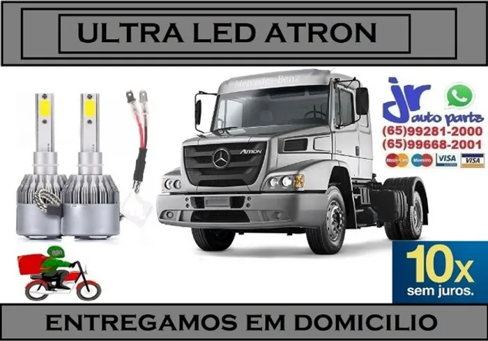 Lampada Ultra LED (Alta) Mercedes-Benz Atron 6000K 12V 24V