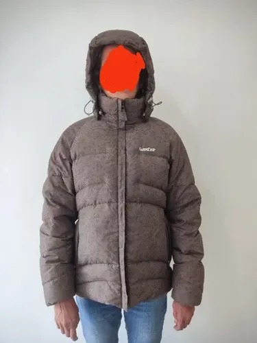 Jaqueta Wed'ze revestida de penas feminina impermeável