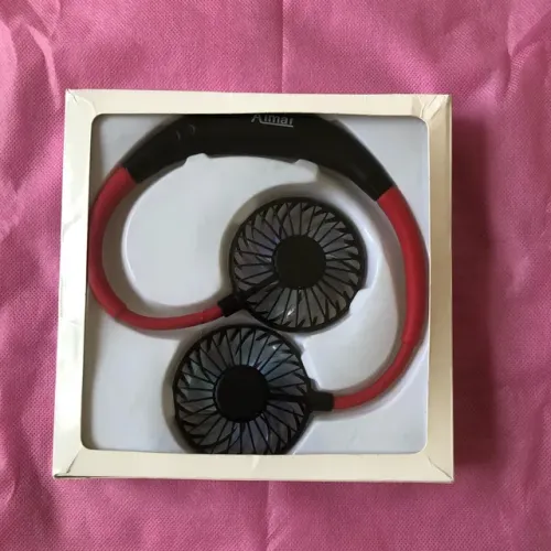 Mini Ventilador Portátil de Pescoço Recarregável