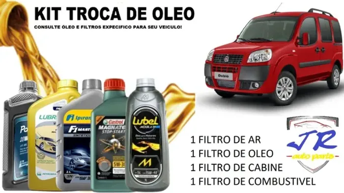 Kit Troca de Óleo e Filtros