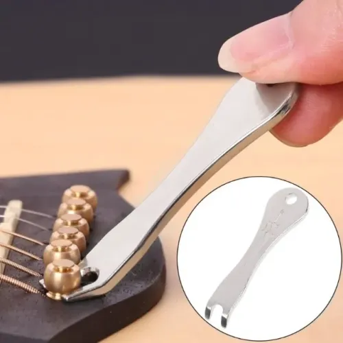 Extrator de Pinos de Violão de Aço Profissional Luthier