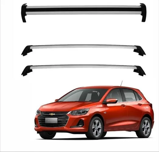 Rack De Teto Chevrolet Onix Hatch 2019 a 2022 Projecar, instalado