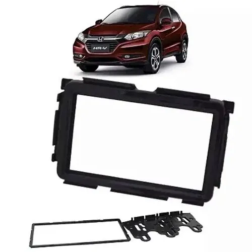 Moldura 2 din 10 polegadas da HRV 2015 a 2021
