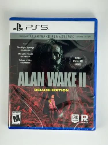 ALAN WAKE 2 DELUXE EDITION PS5 (Leia a descrição)