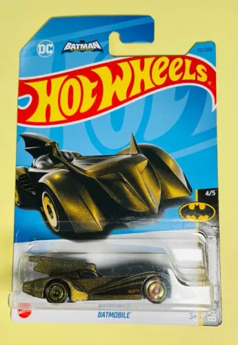 Hot Wheels - Batman Batmobile - 137/250 - 4/5 - Batmóvel Batman The Brave And The Bold