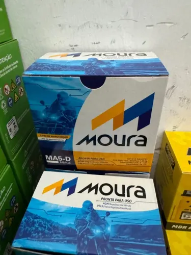 Bateria Moura 5 amperes 6 meses de garantia