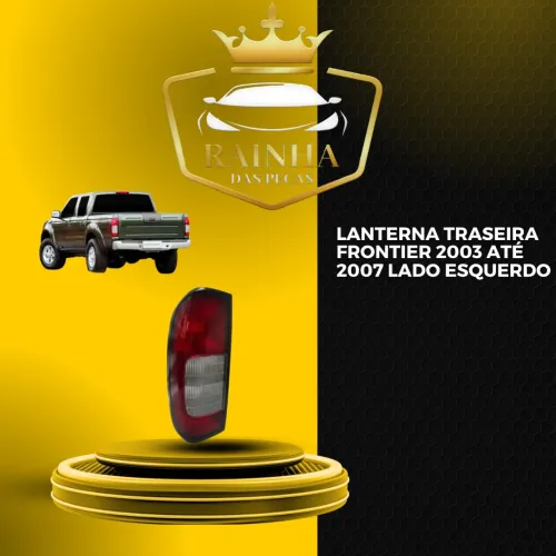 Lanterna Traseira Frontier 2003 até 2007 Lado Esquerdo