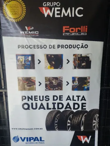PNEU 175/65 R14 WEMIC FORLLI 5 ANOS DE GARANTIA