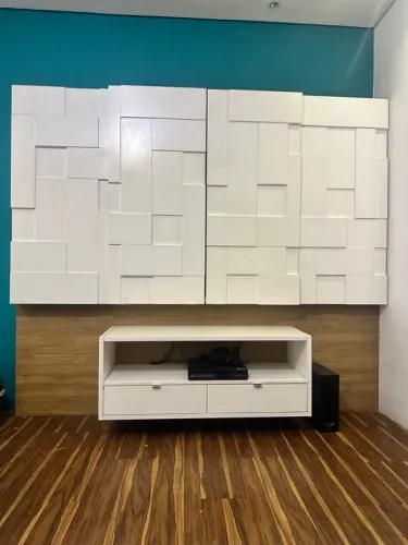 Rack para TV com Painel Marcenaria