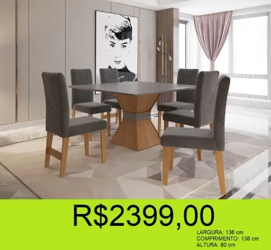 Mesa sala de jantar 