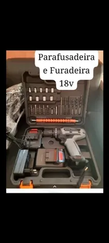 Parafusadeira e Furadeira 18v a bateria
