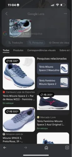 Vendo tênis mizuno número 38 feminino