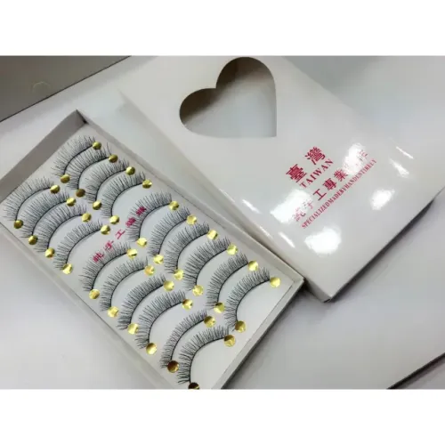 Kit De Cilios Postiço Com 10 Pares Na Caixa