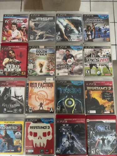 Jogos ps3 originais em ótimo estado