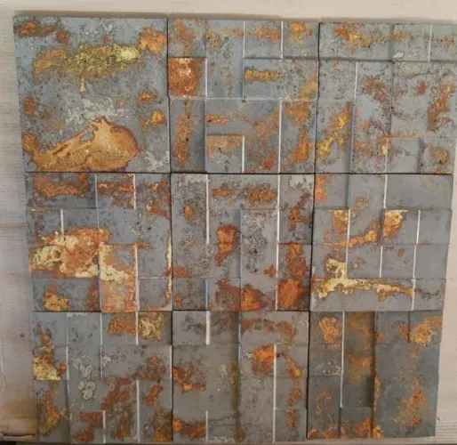 Revestimento Cimenticio Ferro Corten