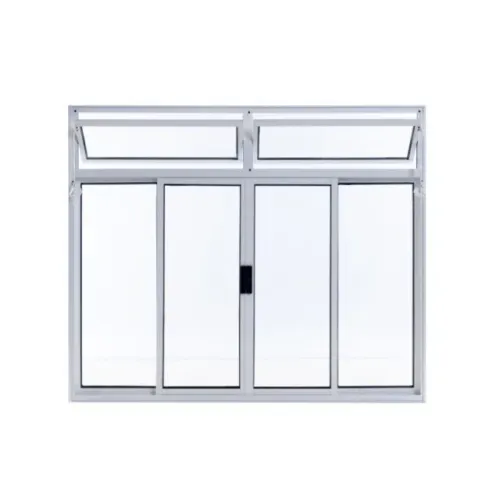 vitro com bandeira alumínio branco