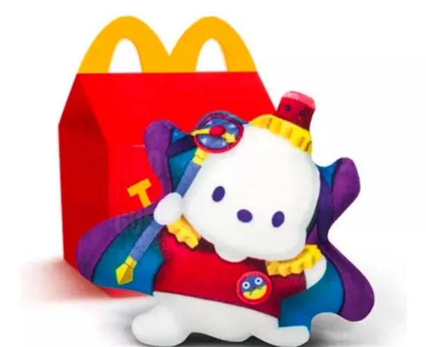 Pochacco McDonald's - Yu-Gi-Oh x Hello Kitty e Amigos