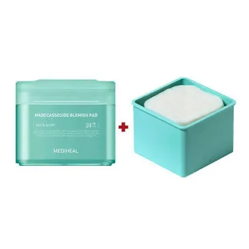 Mediheal madecassoside blemish toner pad 100pcs + 100pcs refil