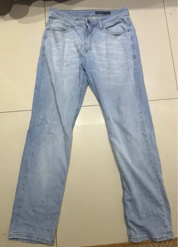 Calça Jeans Reta 42