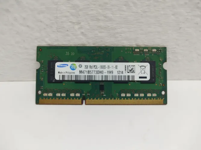 Memória RAM SODIMM Samsung 2GB DDR3L