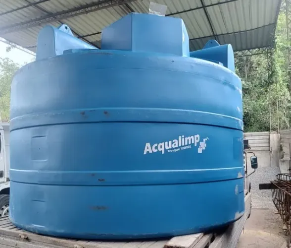 Tanque Caixa D`Água Cisterna 10.000L Acqualimp, NOVA